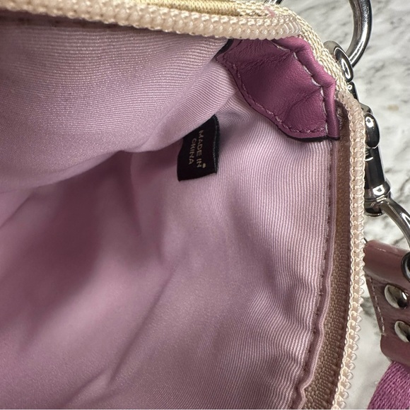 Coach Beige and Pink Crossbody Bag - Picture 2 of 9